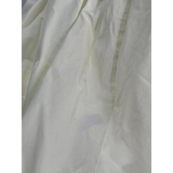 DUNST White Balloon Mini Skirt Size M with Stains - Picture 7 of 8
